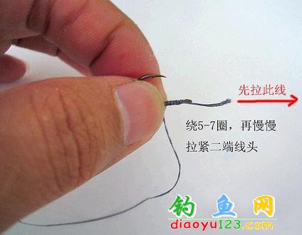 [如何绑钩]图解绑钩方法_钓鱼人必看